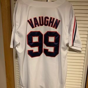 Ricky Vaughn “Wild Thing” Indians Jersey - Sz 52